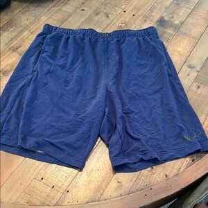 Nike Dark Blue Men's Athletic Shorts